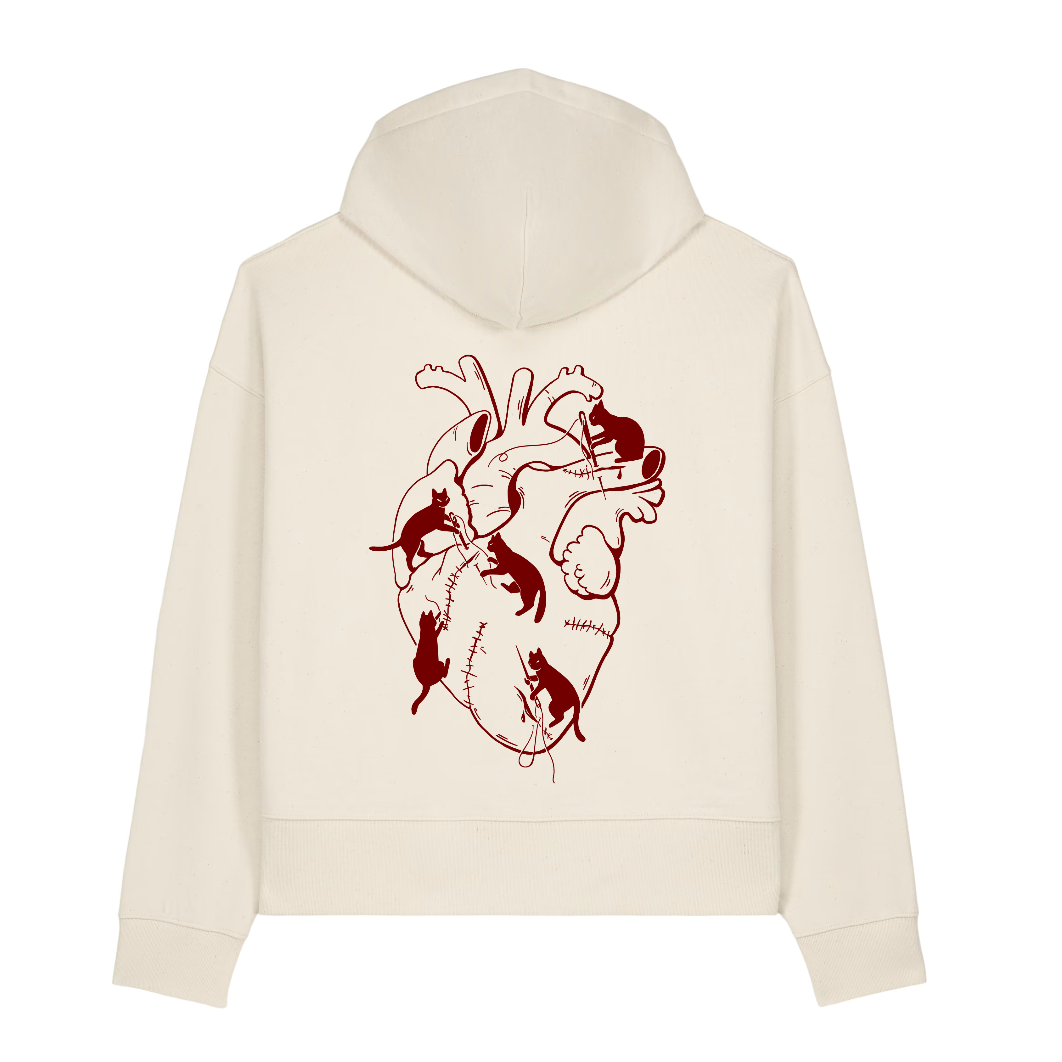 Stitched. Hoodie