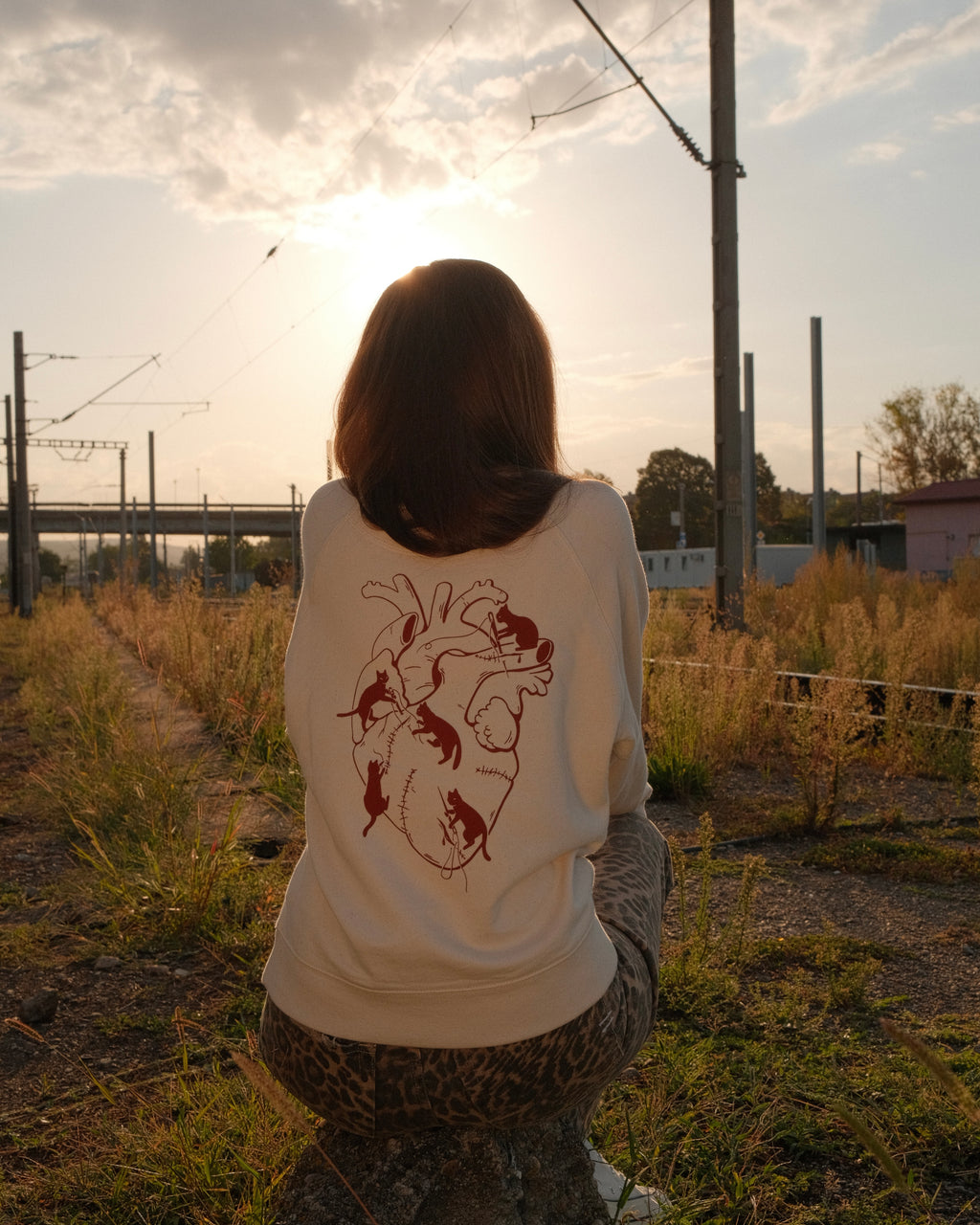 Stitched. Women's Crewneck