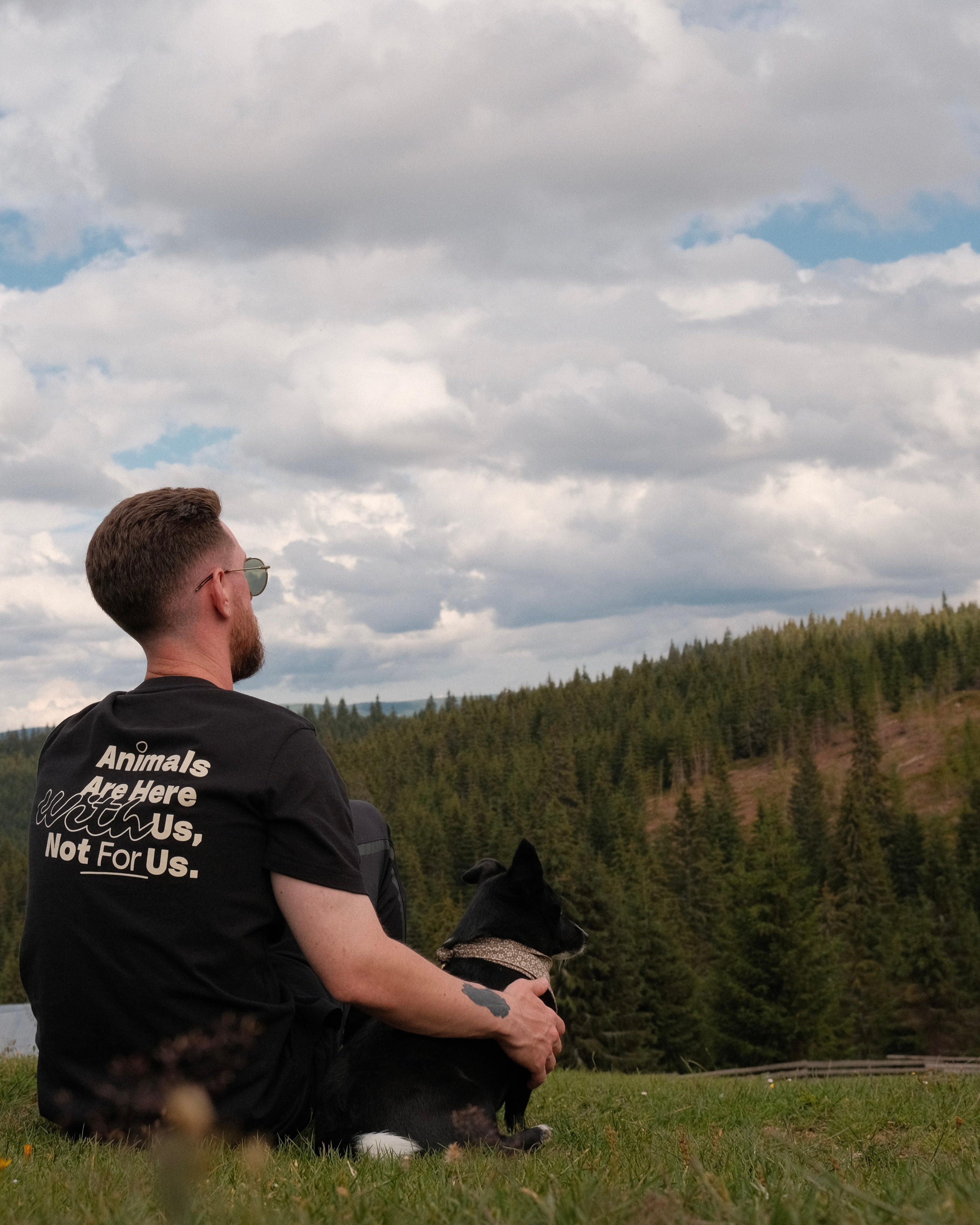 With Us. Unisex Tee