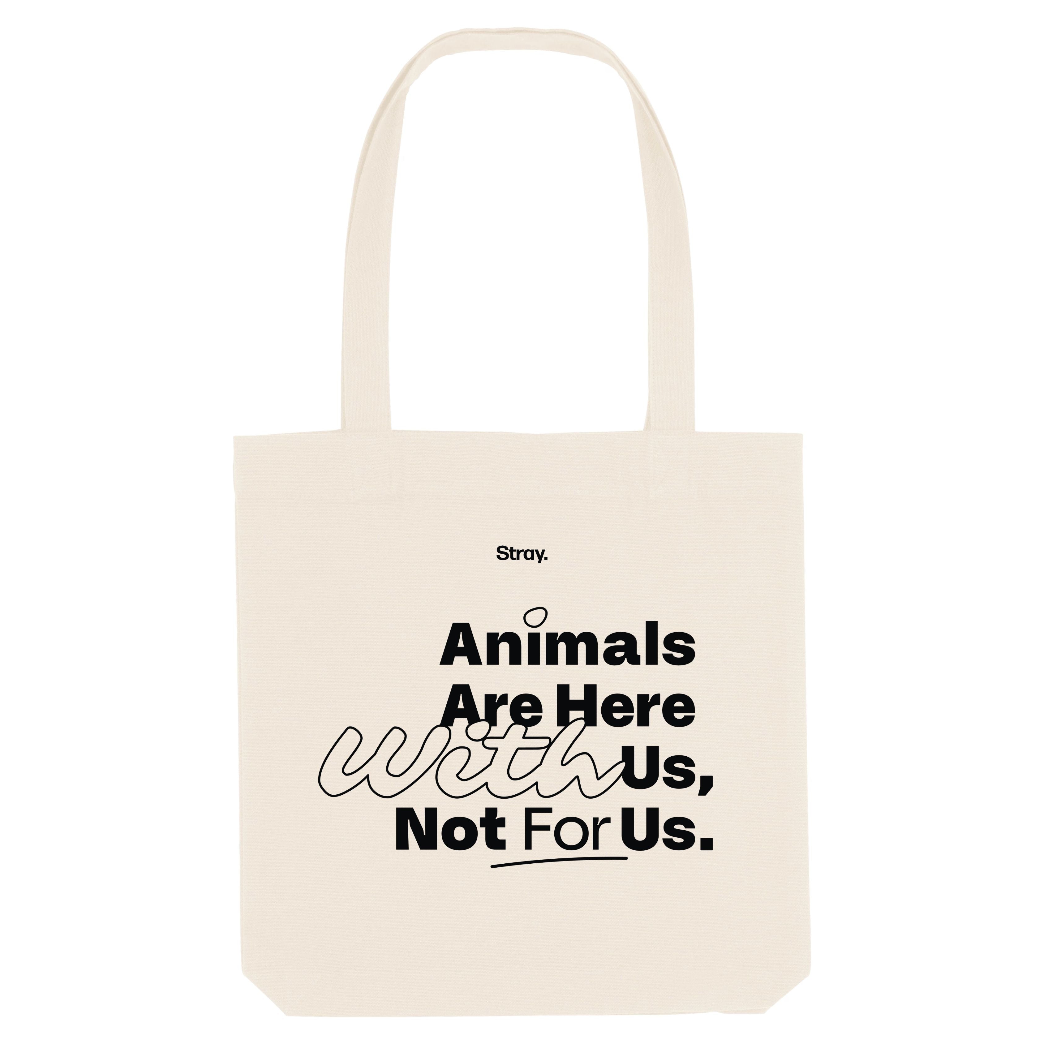 With Us. Tote Bag