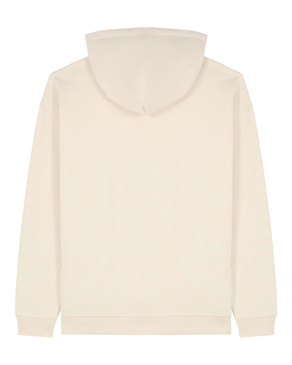 Embroidered Logo Hoodie – Natural